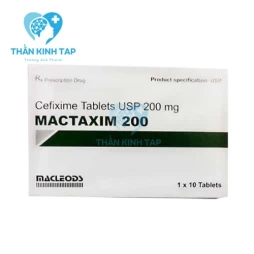 Mactaxim 200 - Điều trị nhiễm khuẩn , nhiễm trùng